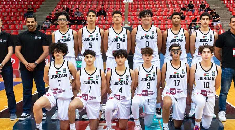 قائمة صقور الأردن المشاركة في البطولة العربية للناشئين والناشئات تحت 16 سنة