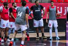 منتخبنا الوطني يواصل تحضيراته لمواجهتي سورية في تصفيات كأس العالم